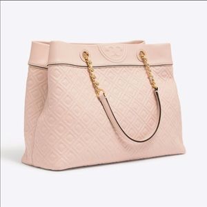 Tory Burch triple compartment tote